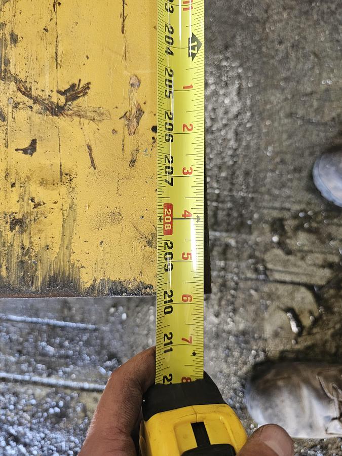 Used 2 Ton Contrx Cranes 17' Span Fixed Height Gantry Crane & Budgit Electric Hoist