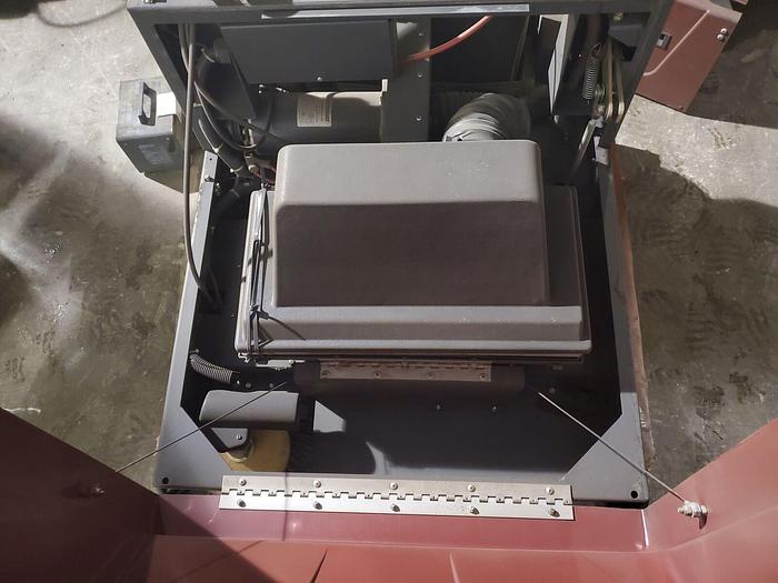 Used Factory Cat/PowerBoss 36 Electric Walk Behind Floor Sweeper & Charger