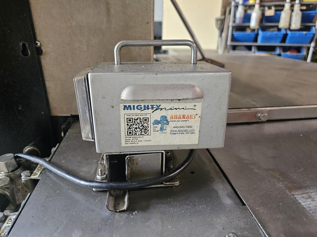 Used Graymills Super Sonic Precision Ultrasonic Immersion Washer, 37x25 Platform, 300 Lb, 4kW