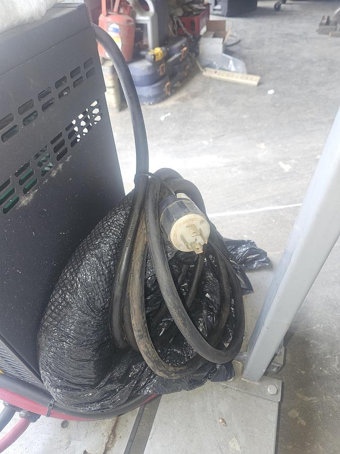 Used Hawker Multi-Volt LPM3-48C-180Y Lead Acid Forklift Battery Charger 24/36/48V on Cart 