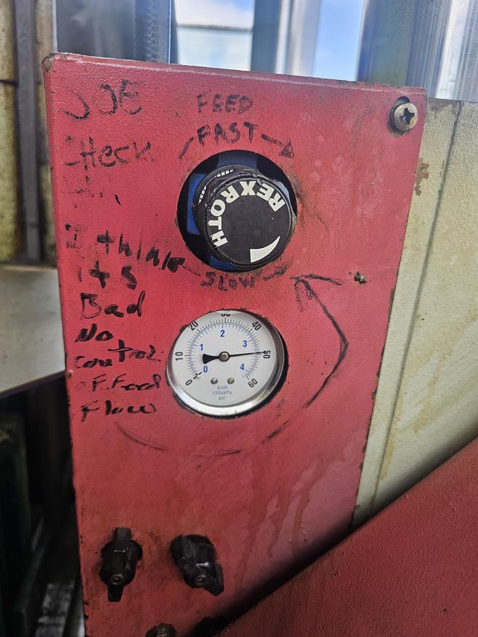 Used 11.8" x 11.8" Behringer HBP303A Automatic Twin Column Horizontal Bandsaw