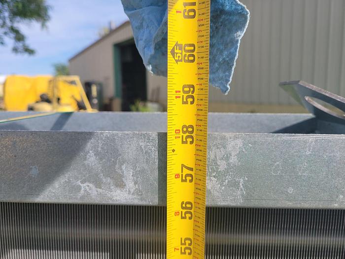 Used Super Radiator Coil Industrial Water Cooling Coil 54” x 80” -03R-0.625/144