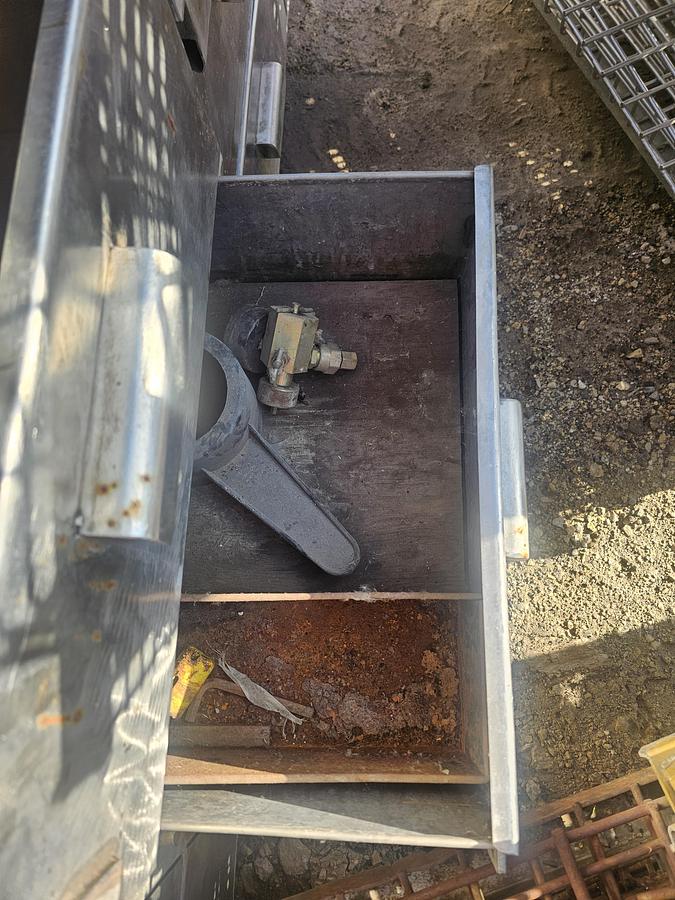 Used 8' Long x 3' Dp x 3' Tall x 1" Steel Top w/12x Drawer Base Welding Table
