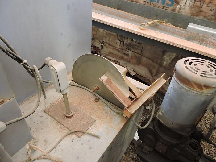 Used JRI Industries FL1500F Electric Heated 40″ Rotary Basket Parts Washer & Gusher Pump