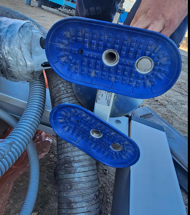 Used 50 Kg Schmalz SBB-EVE-ST-VZ Vacuum Lifter Ergo Handler 10' Arm x 11' HUB Jumbo ERGO 65 