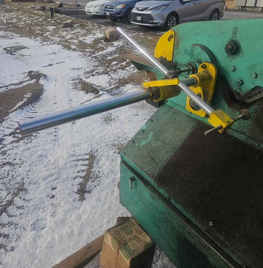 Used 110 Ton Capacity Piranha PII-110 Hydraulic Dual Operator Ironworker