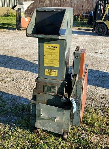Used 10 Hp Gloucester Engineering Model #1012BP Plastic Granulator 10'' x 12'' Feed