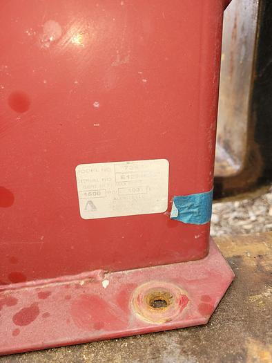 Used Ingersoll-Rand 12.5 Hp Kohler Pallet Mnt. Air Compressor w/Alemite Reel