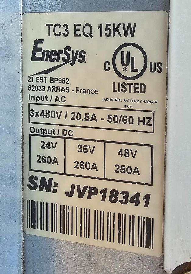 Used 2021 Enersys TC3 EQ