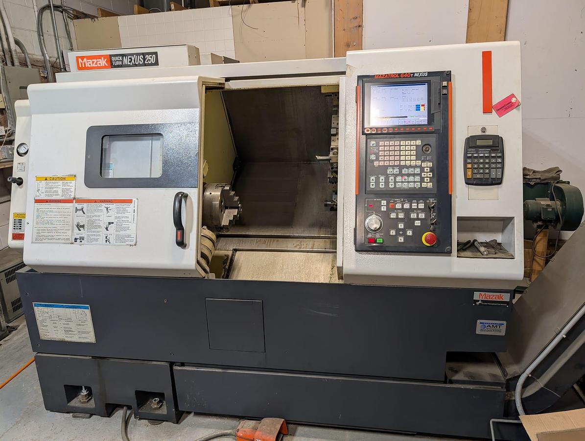 Used 2006 Mazak Quick Turn Nexus QTN-250 Multi Axis CNC Turning Center 