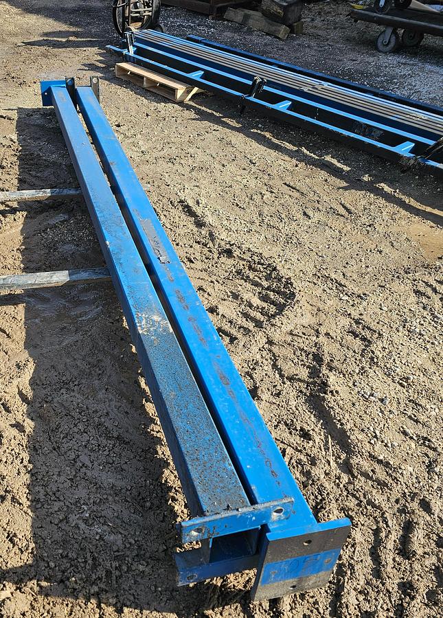 Used 24' Span x 38' Runway 2000 lb Gorbel Freestanding Bridge Crane System & Hoist 