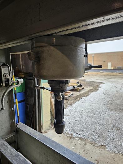 Used 50 Ton Dake Mechanical H-Frame Shop Press 55" Between Frame