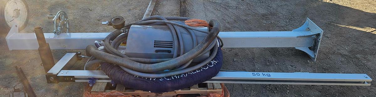 Used 50 Kg Schmalz SBB-EVE-ST-VZ Vacuum Lifter Ergo Handler 10' Arm x 11' HUB Jumbo ERGO 65 