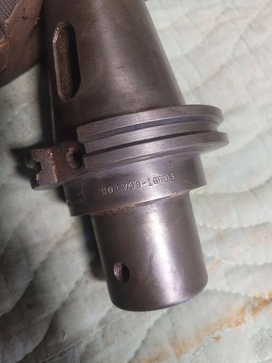 Used EX-CELL-O CAT 50 Indexable Boring End Mill Tool Holder CV49-16608