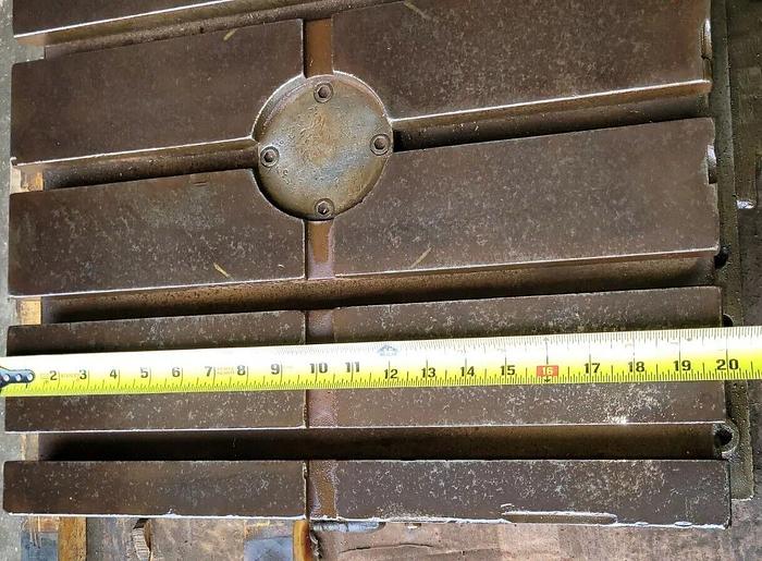 Used 20'' x 20'' Devlieg Rotary Air Lift Table