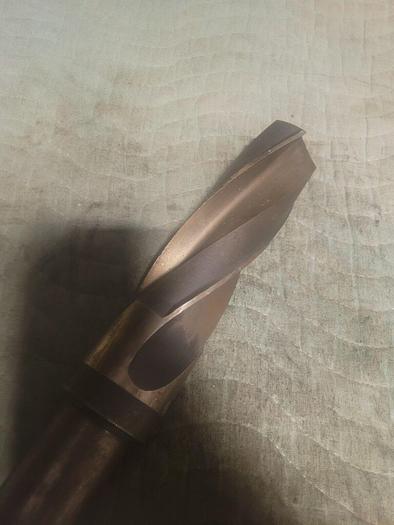 Used Chicago Latrobe Double Circle 2 1/4'' O.D. Morse Taper Twist Drill HS