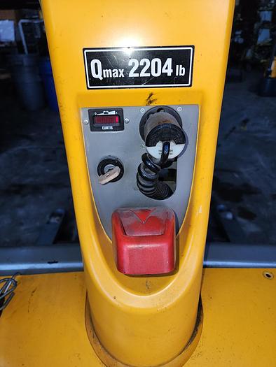 Used 2200# Jungheinrich/Multiton Single Stage "Swift" Series Stacker 24 Volt