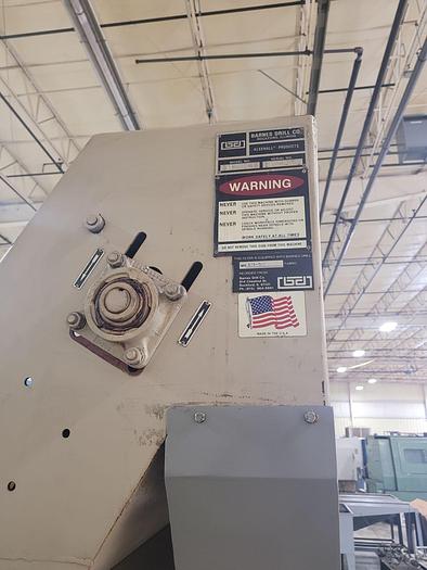 Used Barnes 300 Gallon Immersed Drum Coolant Filtration System & Chiller IM-4248