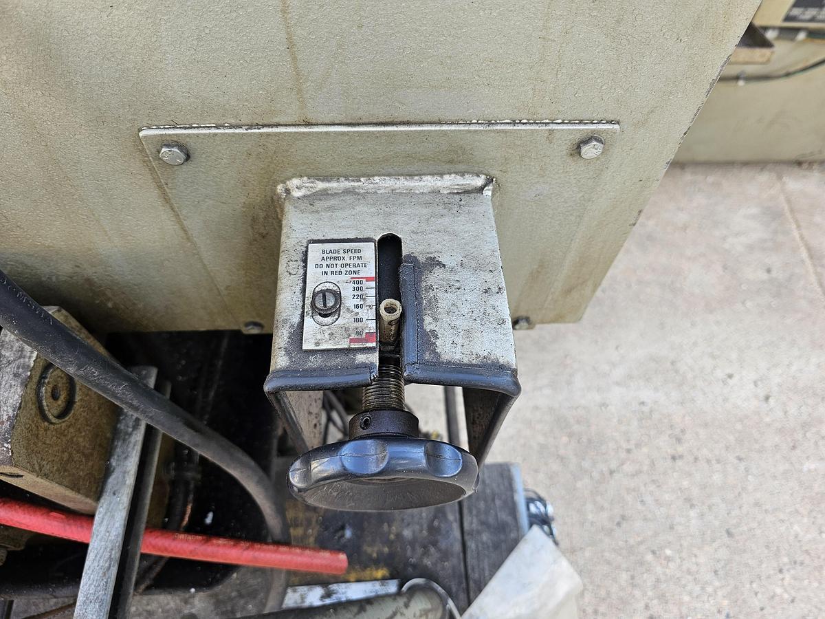 Used Hem H101A-1 Automatic Horizontal Bandsaw 12.75" x 12.75" Capacity 5 Hp