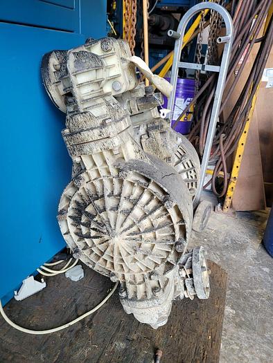 Used Used 1 3/4'' Inlet/Outlet Poly Double Diaphragm Pump