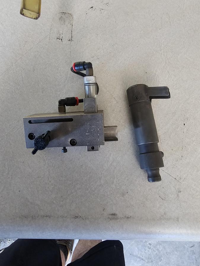 Used Haeger HP6-B Fastener Insertion Press | 18" Throat | AB-08R Autofeed | Production Speed