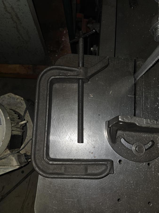 Used Roll-In EF1459 Portable Vertical Bandsaw 9" x 14" Capacity 110V, 1 ph