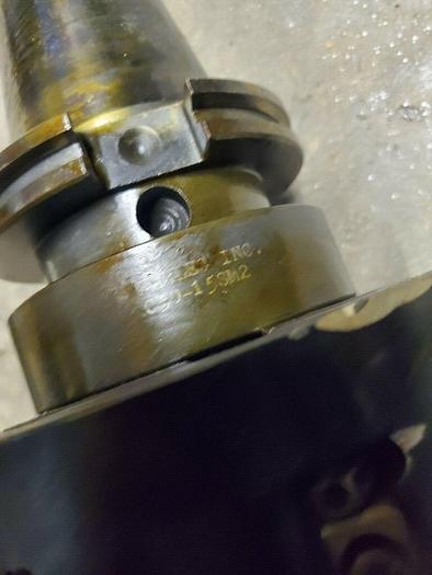 Used Parlec CAT 50 Shell Mill Holder Part #C50-15SM2, 1 1/2" Pilot Hole