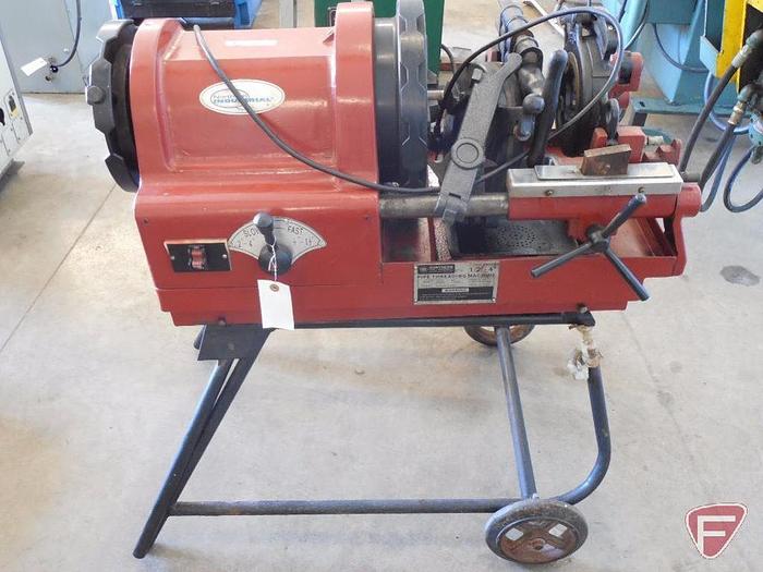Used 4″ Diameter Pipe Threader by Northern Tool Equipment 1/2″ – 4″ CAPACITY