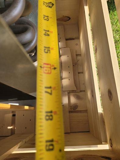 Used Super Radiator Coil Industrial Water Cooling Coil 48.00 x 043.000-03R-0.625/096