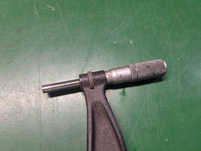 Used Starrett No. 436 Precision Outside Micrometer 14''-15'' No Case