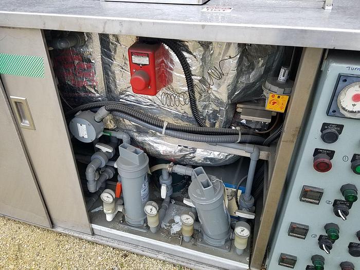 Used BCS CO. MIRACLEAN U/S SST 3-Stage Ultrasonic Heated Parts Washer SOAK/WASH/RINSE