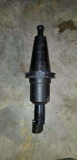 Used PARLEC C50-12EM4 CAT50 Weldon Style CNC End Mill Holder Adapter 1-1/4"