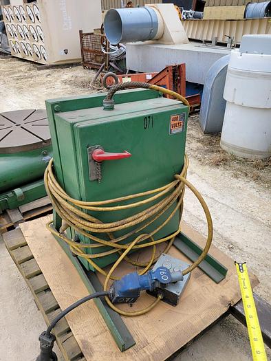 Used Pratt & Whitney 36” Motorized Tilting Rotary Table