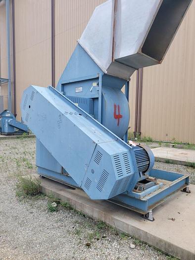 Used Hartzell 100 Hp Blower Fan 33750 CFM A03-1-443BC100STFEW3 Blower Fan RPM 1293
