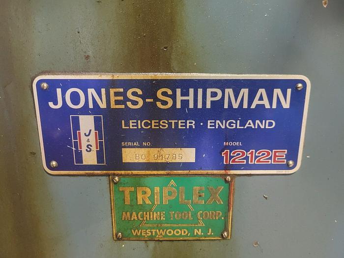 Used 6″ Diameter x 13″ B.C. Jones & Shipman #1212E ID./OD. Cylindrical Grinder w/DRO