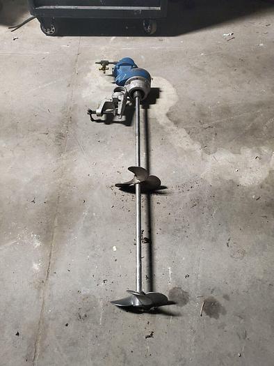 Used Grovhac 2100-40-F Clockwise Pneumatic Mixer w/48'' Shaft