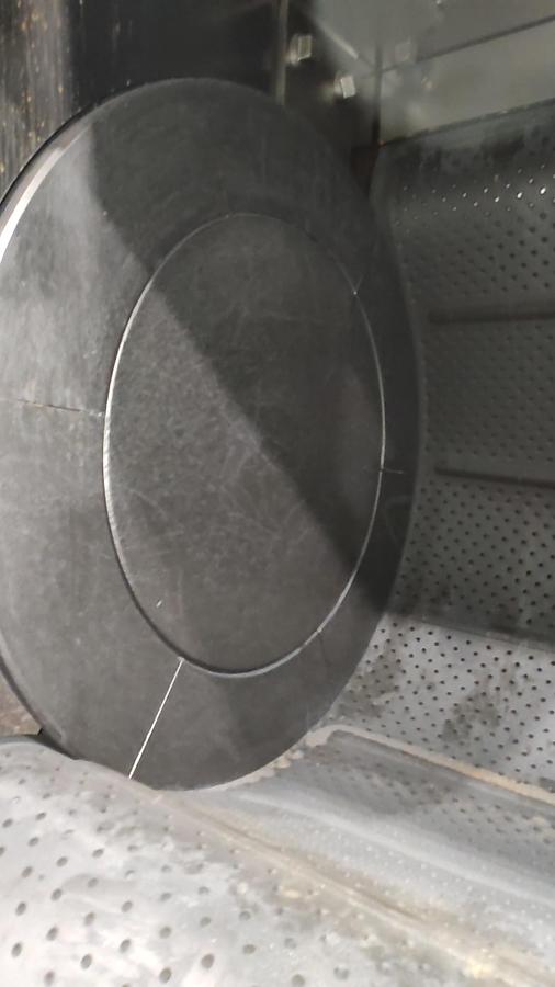 Used Wheelabrator TBR-12 Tumblast Shot Blaster | 12 Cu. Ft. | 30 HP Wheel | 460V