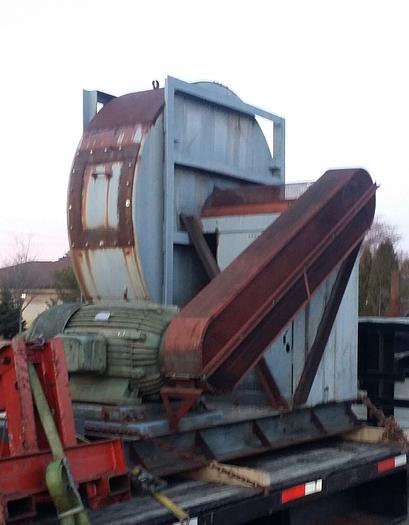 Used 18600-35000 CFM Hartzell 200 Hp Electric Paddle Whl Fan #054-50-AHZ346″ WC/SP