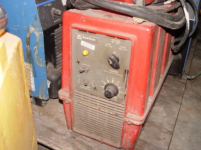 Used Pow Con 300-ST Tig Welder 460V, 3ph Power Source Only 230/460 270067-001