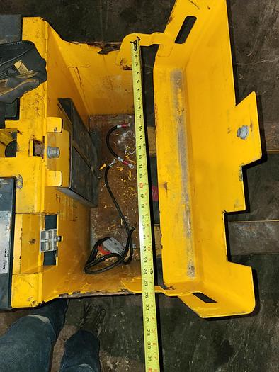 Used Multiton 24 Volt Electric Pallet Truck #ELE45-27x48 4500# Cap. w/115V Charger