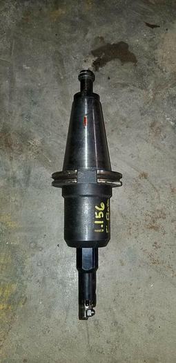 Used PARLEC C50-12EM4 CAT50 Weldon Style CNC End Mill Holder Adapter 1-1/4"