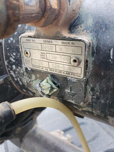 Used Graco 2” Husky 2150 Double Diaphragm Pneumatic Pump DF3666