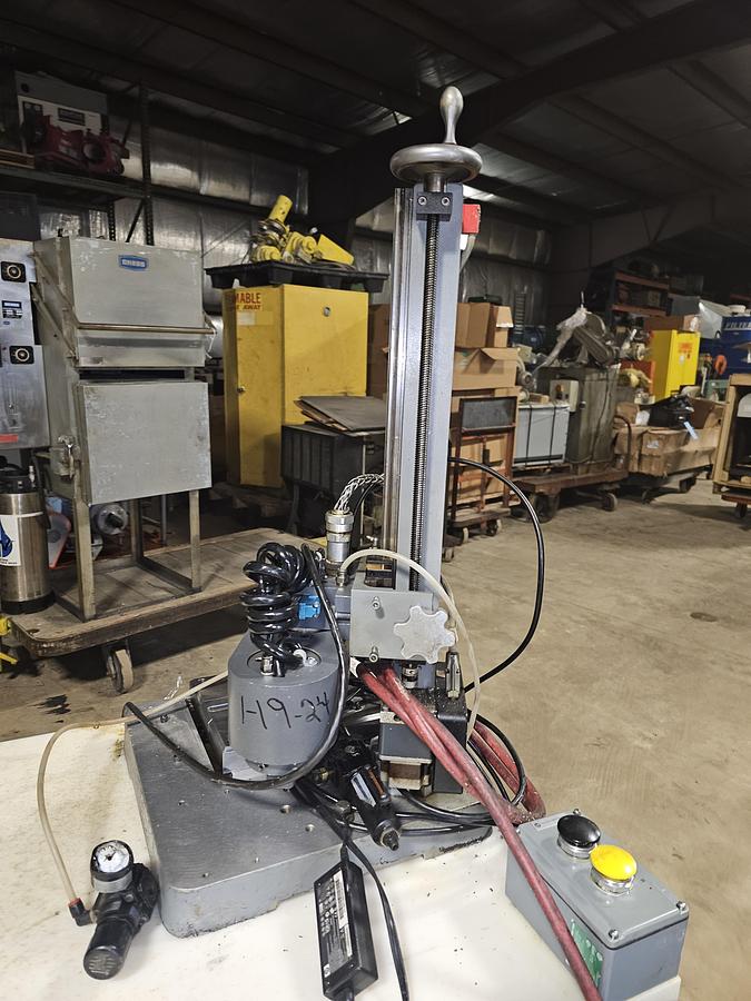 Used Telesis TMP6100 Dot Peen Pinstamp Marking System & TMC090 Controller