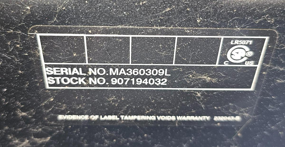 Used Miller Syncrowave 250DX Tig Welder 250 Amp w/Gun & Foot Pedal