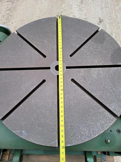 Used Pratt & Whitney 36” Motorized Tilting Rotary Table