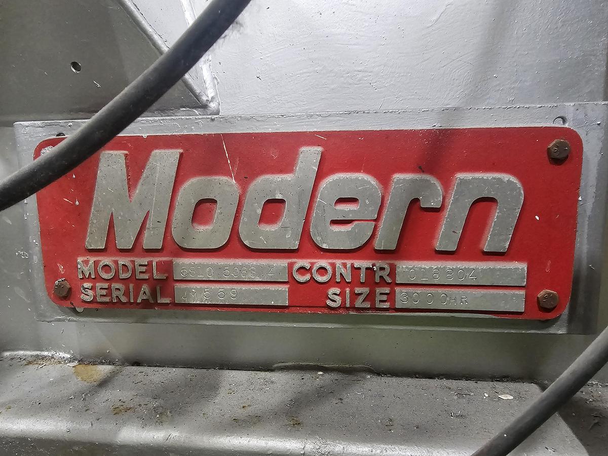 Used 2001 Modern Equipment AL-3000 Jet Melter | 3,000 lb/hr | S/N JM559