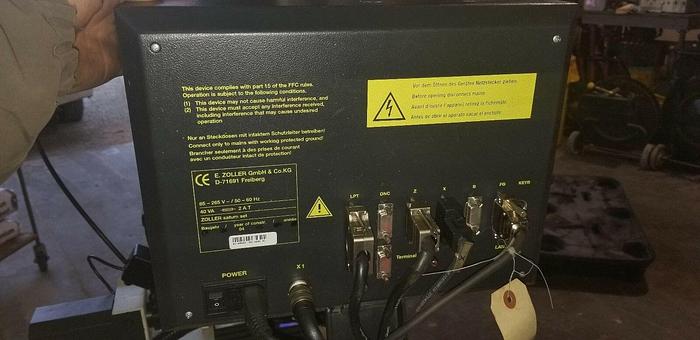 Used Zoller Smile 400 Tool Presetter Type: VSM400-00490, 115v w/accessories