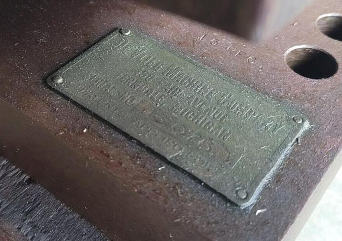 Used 20'' x 20'' Devlieg Rotary Air Lift Table