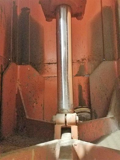 Used 5 Hp Vertical Hydraulic Safety Compactor for Crushing 5 & 35 Gallon Drums/Cans