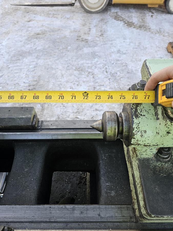 Used Cincinnati Hydrashift 22 Engine Lathe 23.5" Swing x 72" Centers